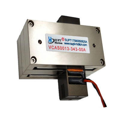 Motore lineare rettangolare ad alta potenza con forza di picco 65N e corsa da 100 mm per macchine utensili